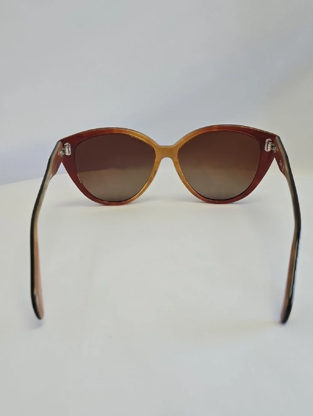 SALT Optics Cat Eye Sunglasses Brown Tortoise Acetate Designer UV Protection